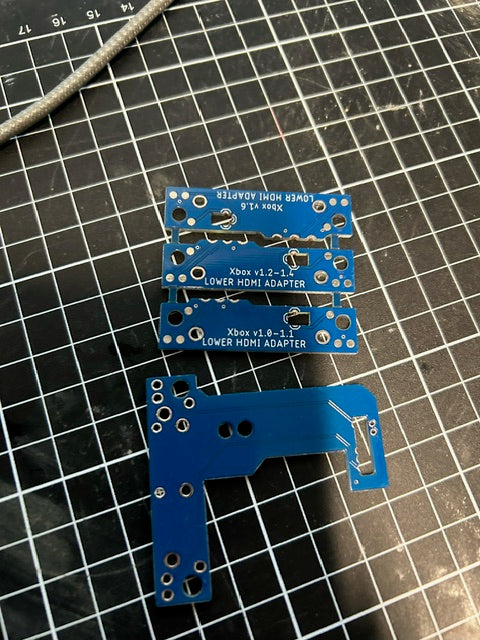 xbox wii 2 hdmi pcb internal