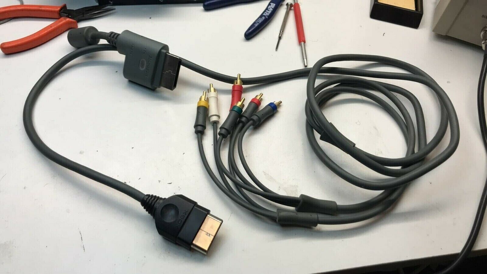 Original Xbox Component Cable Console Mods Au